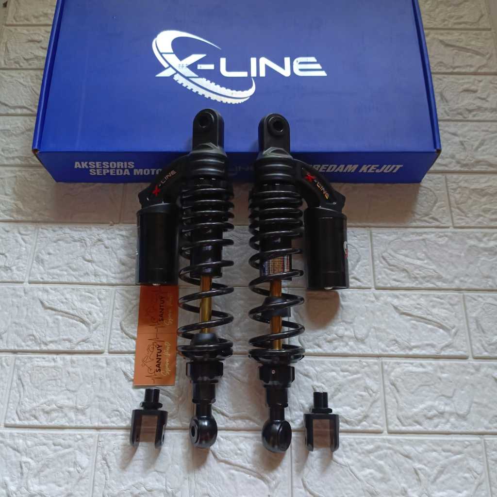 320MM528-X-LINE SHOCK CB MP RXK TIREV/METIC AS GOLD. #santuymotoshop