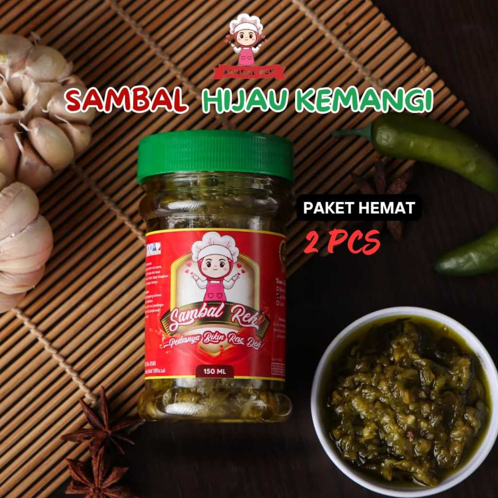

Sambal Reh 2 Pcs Sambel Hijau Kemangi