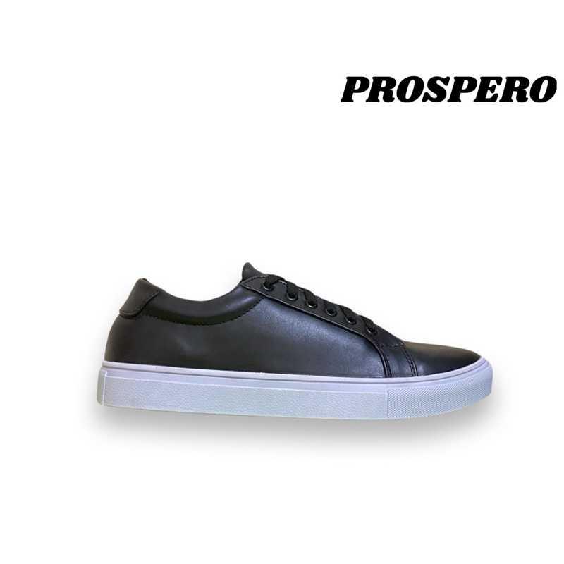 PROSPERO - Sepatu Sneakers Pria Riberto Black
