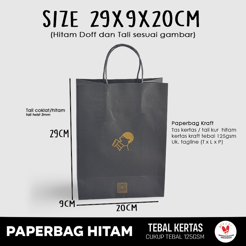 

(+SABLON) Paper Bag Jumbo Packing 29x9x20 cm / Paper Bag Kado Packing Baju, Kerudung / Paperbag Jumbo Bridesmaid