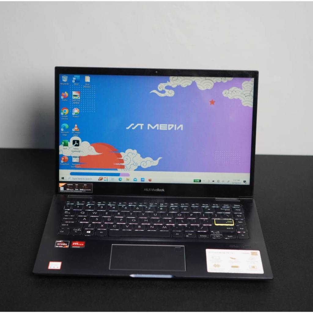 LAPTOP ASUS VIVOBOOK TM4021 AMD RYZEN 7 RAM 8 GB LAPTOP BEKAS TULUNGAGUNG