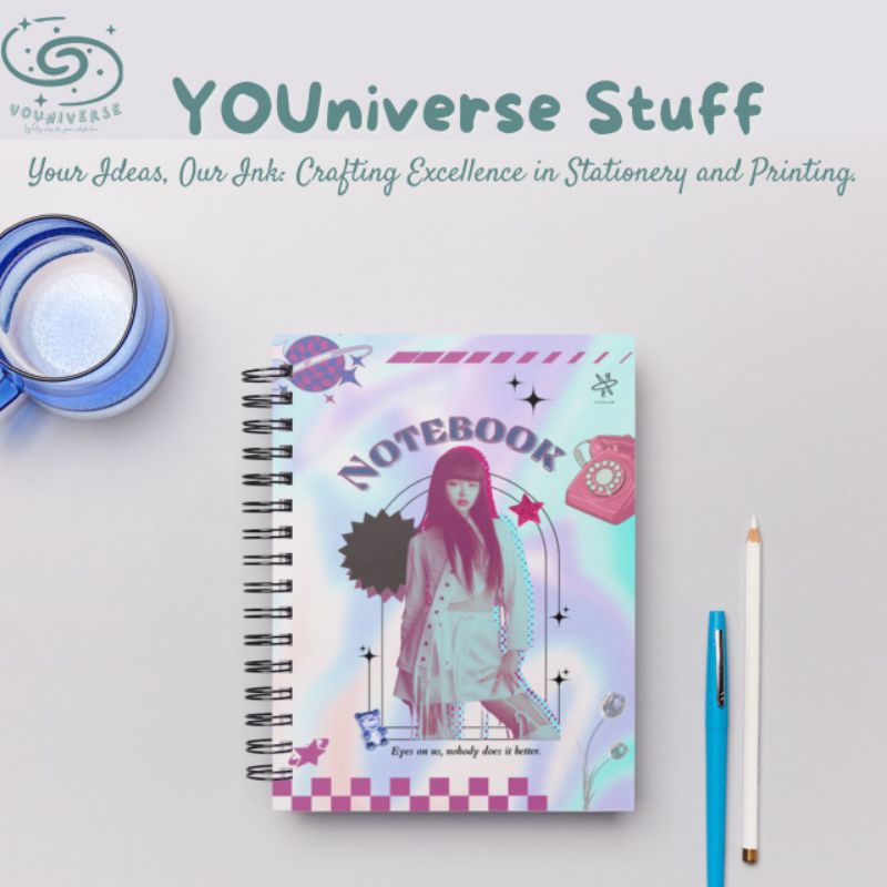 

Notebook Spiral A5 Notebook EVERGLOW Last Melody/Jurnal Book/K-Pop Notebook