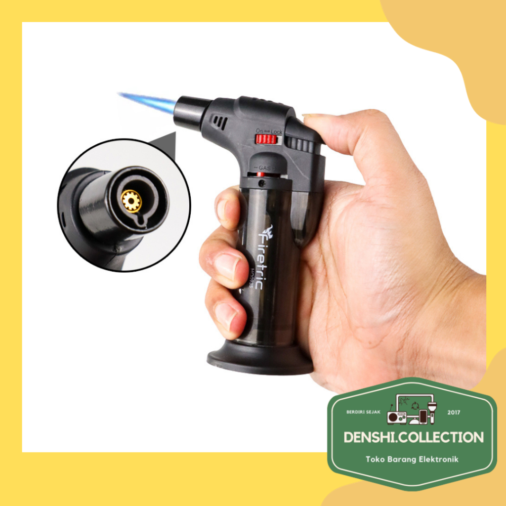 Korek Api Gas Torch Jet Windproof (Tanpa Bensol) - HQ0935