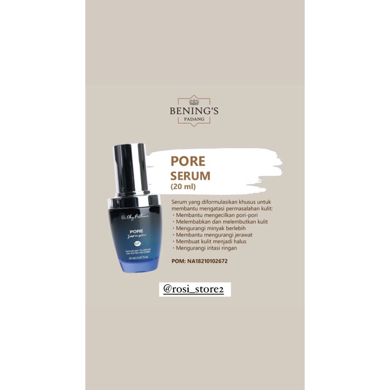 pore serum By dr Oky pratama