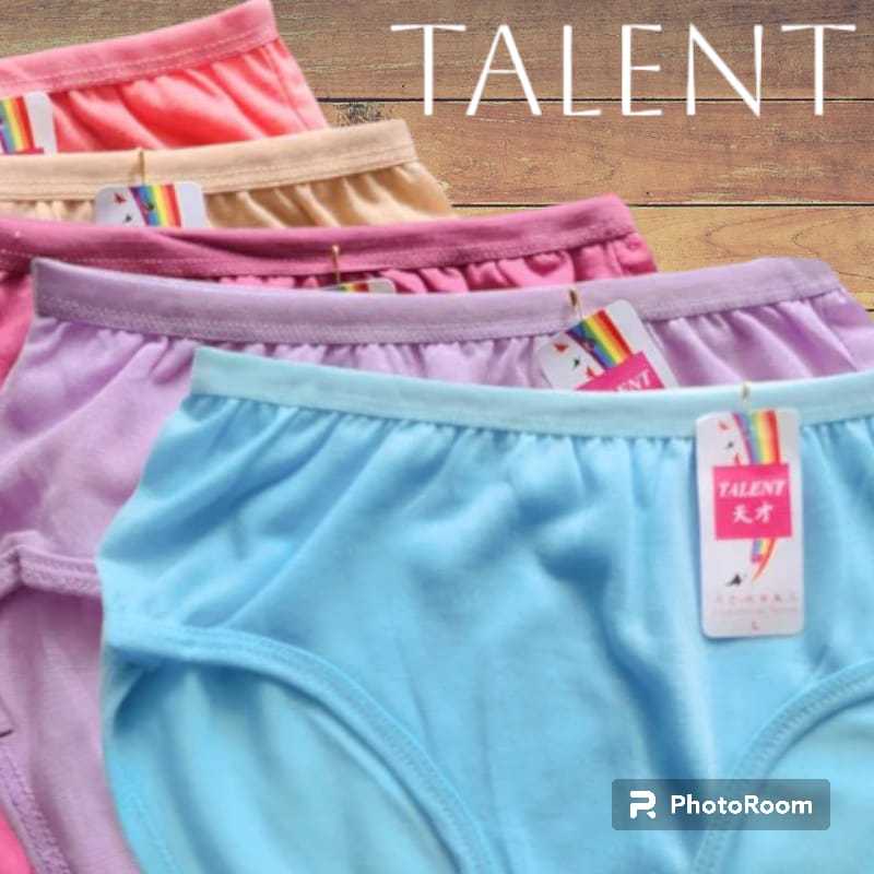 CD Wanita TALENT Isi 3 Pcs | Celana Dalam Cewek Termurah | CD Perempuan Terlaris | Pakaian Dalam Wan