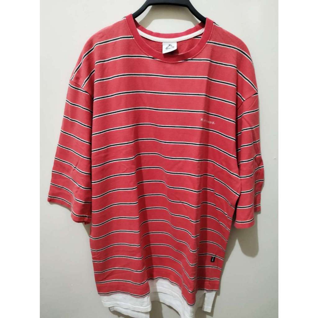 Preloved Kaos Oversized Salur Fluke