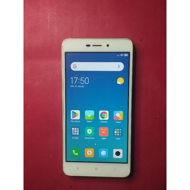 (HANDPHONE MURAH) XIAOMI REDMI 4A  MESIN NORMAL UNIT TANPA POLA