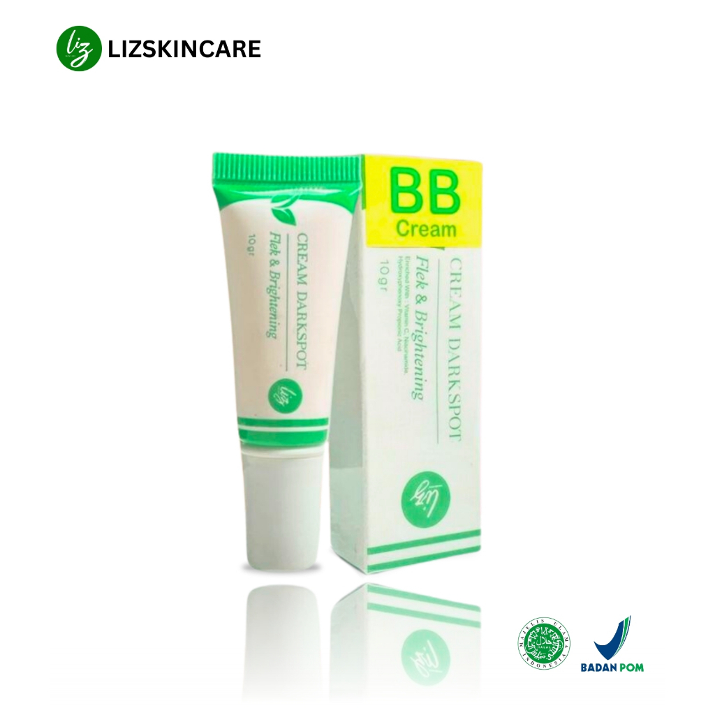 Liz Skincare BB Cream Darkspot Krim Penghilang Flek Hitam, Bruntusan, Jerawat dan Bekas, Pemutih Waj