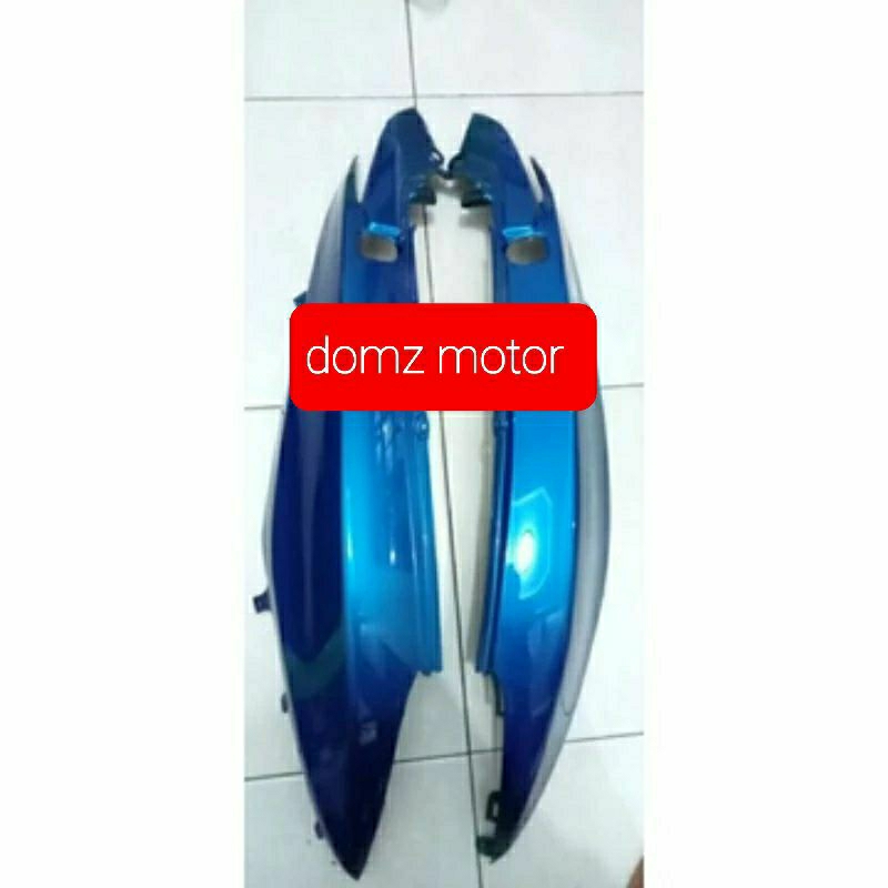 COVER BODY BELAKANG MOTOR HONDA SPACY WARNA BIRU