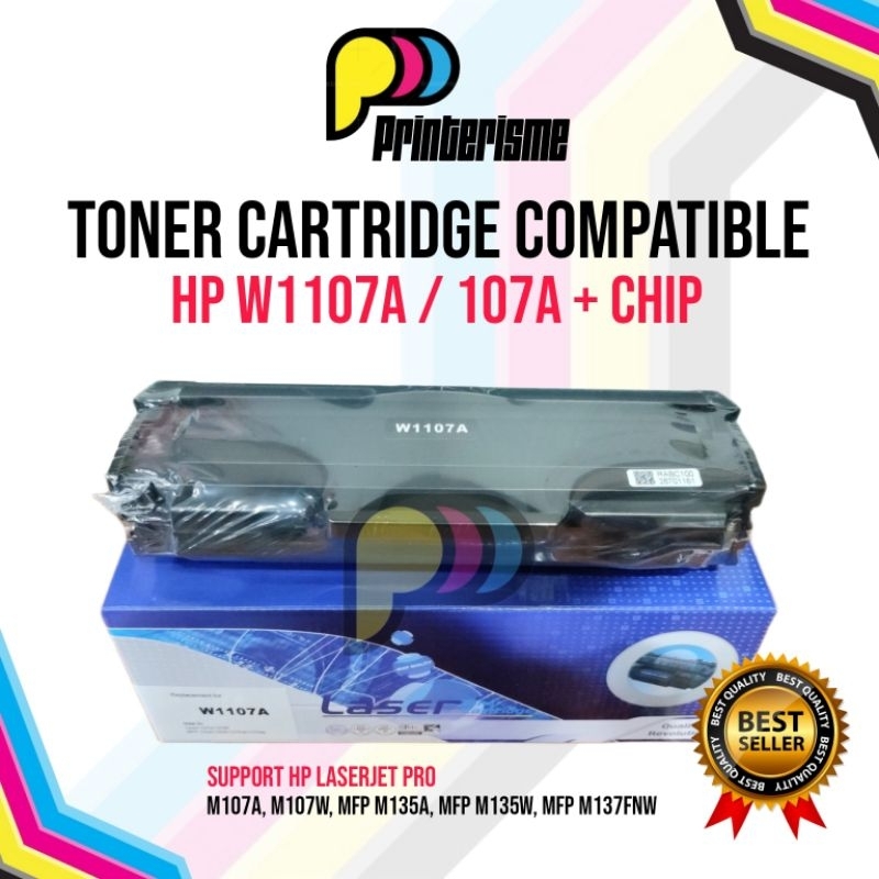 TONER CARTRIDGE COMPATIBLE 107A+CHIP