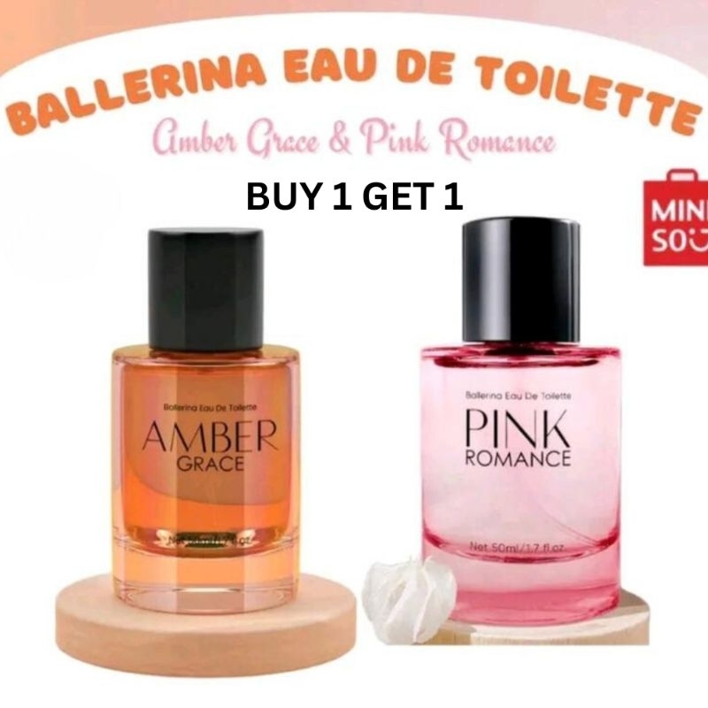 MINISO BELI 1 GRATIS 1 Parfum Amber Garce Miniso Beauty Parfum Wanita Parfum Ballerina