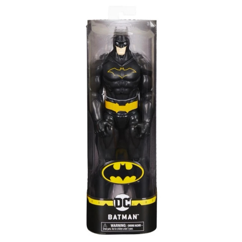 DC Batman : BATMAN BLACK 12 Inch Action Figure