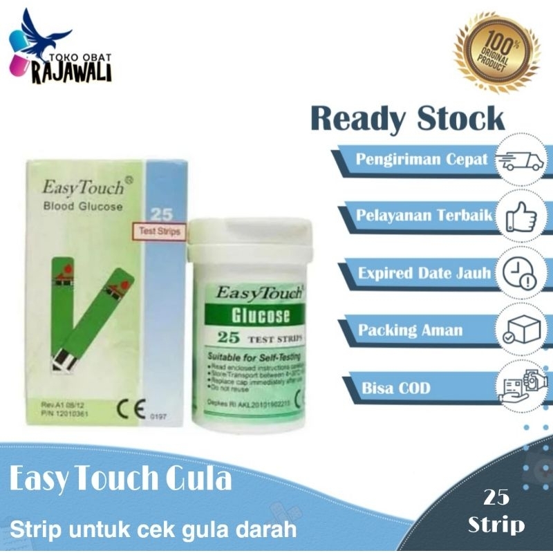 Strip Easy touch glukosa gula