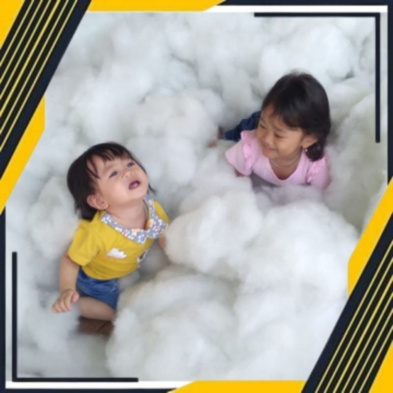 Dakron kiloan murah dakron 500g dakron silicon dakron premium isian bantal boneka