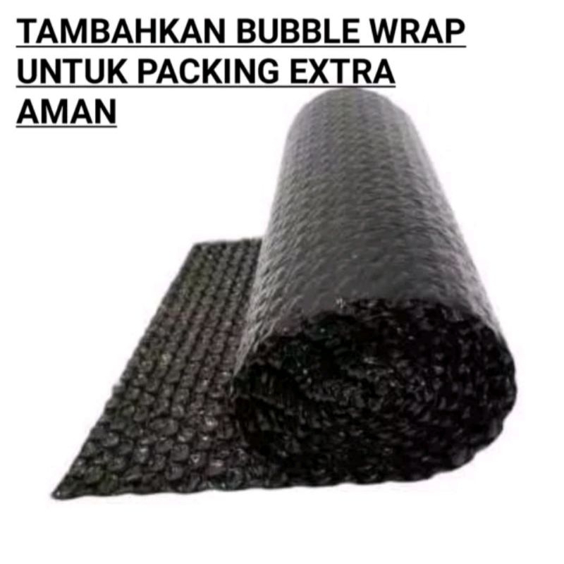 

Tambahan Packaging Bubble Wrap untuk Safety Pengiriman Barang tidak dijual terpisah