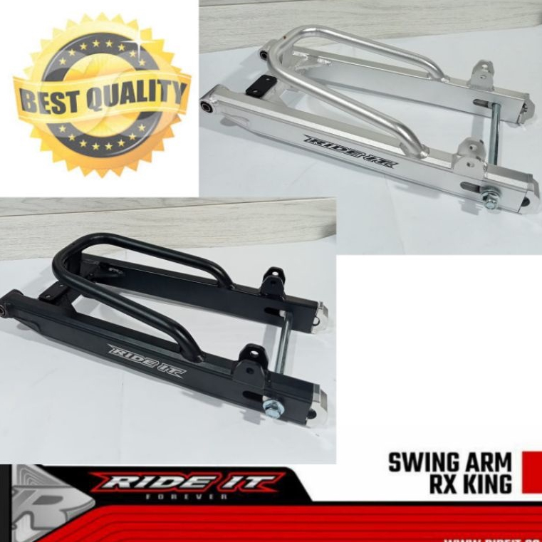 SWING ARM RX KING AREM RX KING RIDE IT LENGAN AYUN SUPIT RX KING SILVER/HITAM RIDE IT