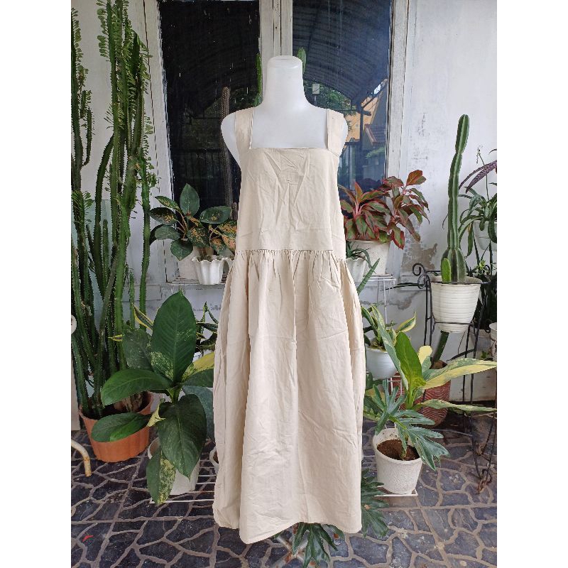 100ribu / 3 pcs Dress Overall Baju Kodok by.youl