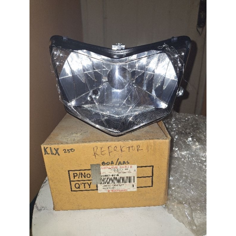 headlamp KLX250 bisa di ninja RR new 150 lampu depan KLX 250 klx250 original kawasaki stok lama