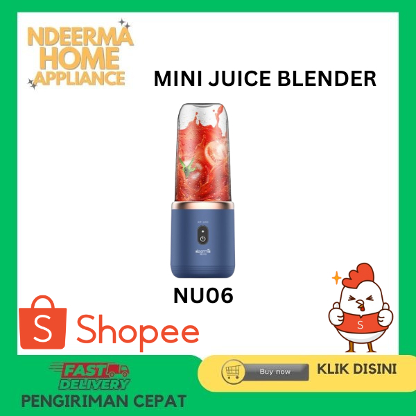 Deerma Juicer Blender Buah Portable NU06