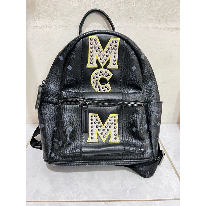 Black MCM Backpack Medium (PL)
