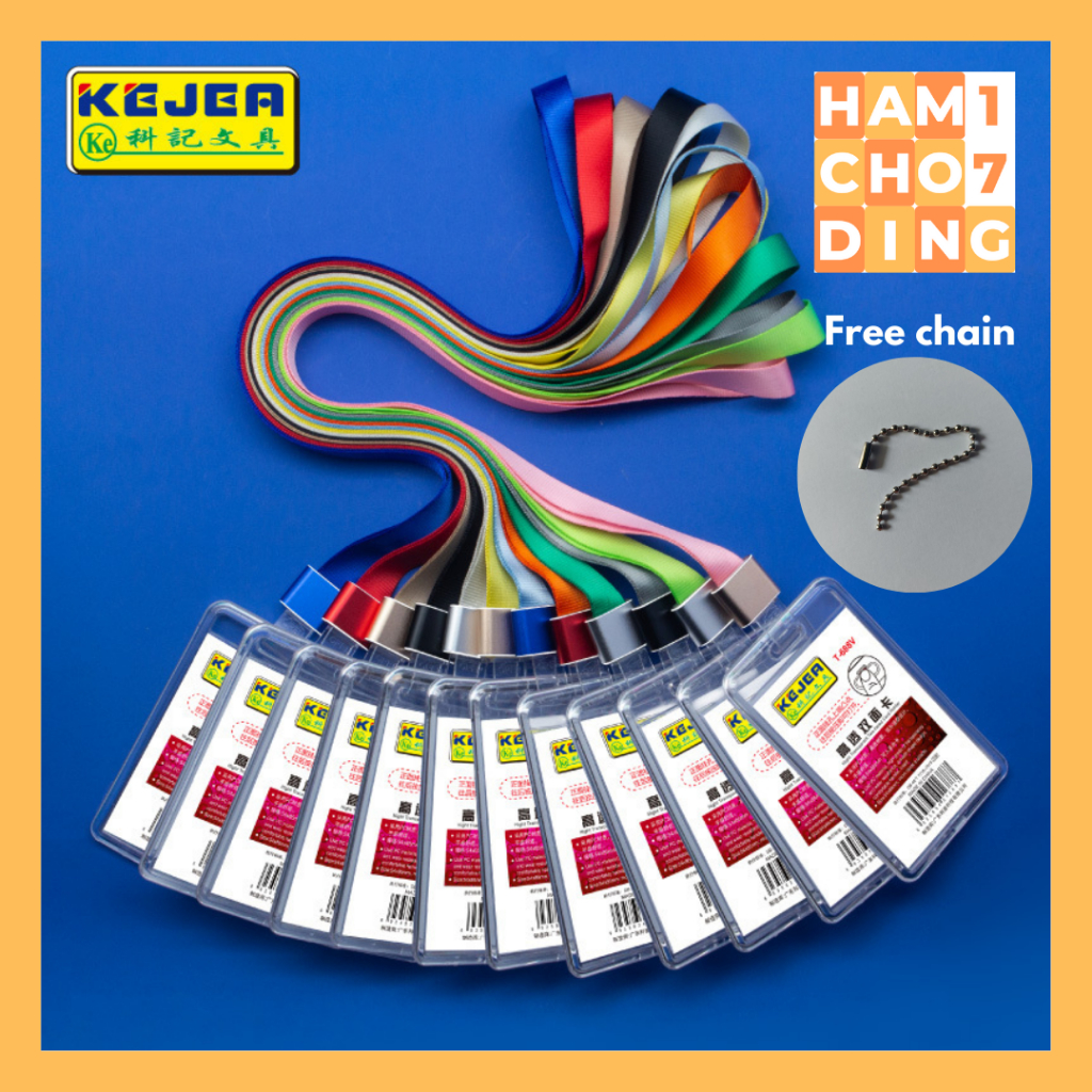 

Lanyard Frame Id Holder Card Holder Photocard KEJEA Transparan Acrylic Ver 1