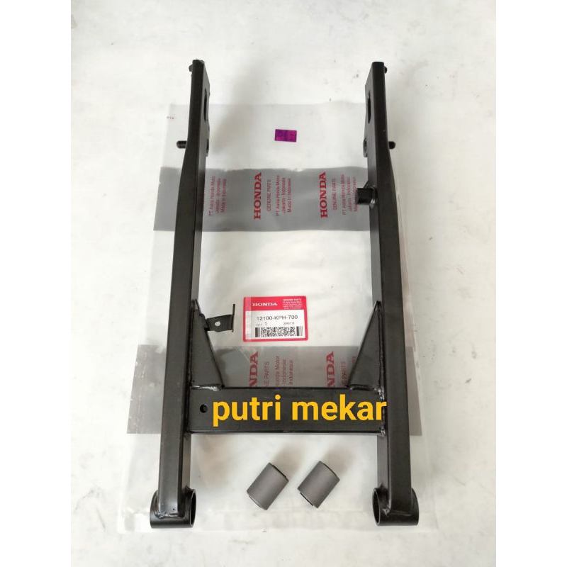 SWING ARM KOMPLIT (KPH) HONDA ORIGINAL  SUPRA X 125 INJEKSI DABEL DIS/CAKRAM BELAKANG
