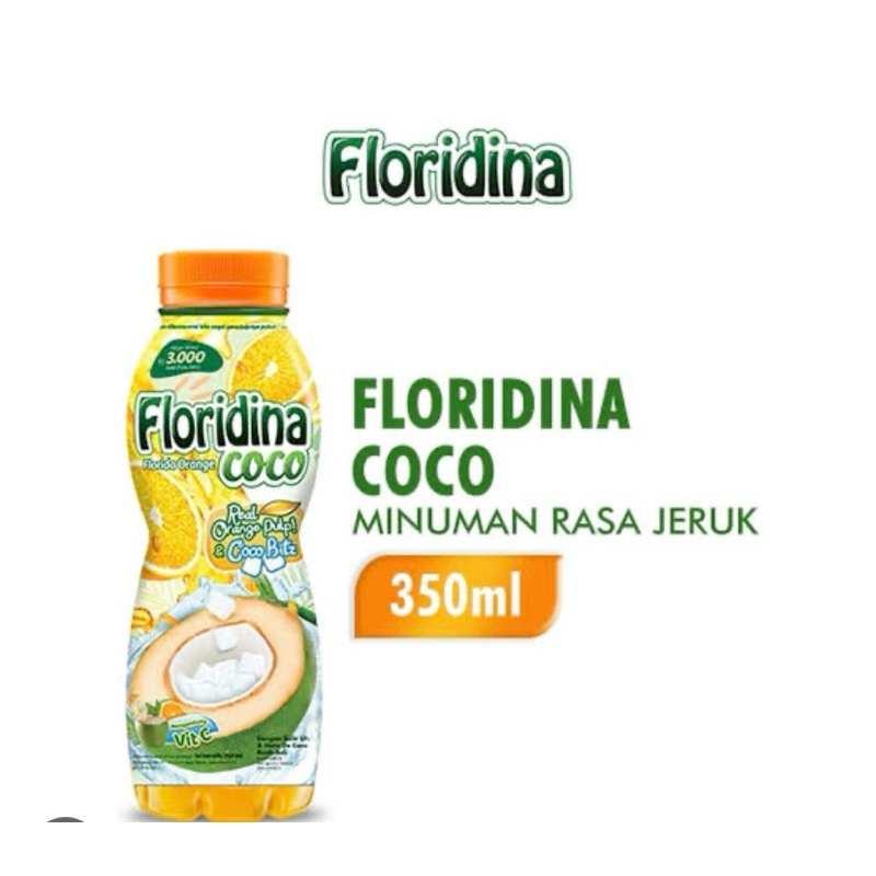 

minuman floridina coco, floridina orange 1slop isi 24pcs