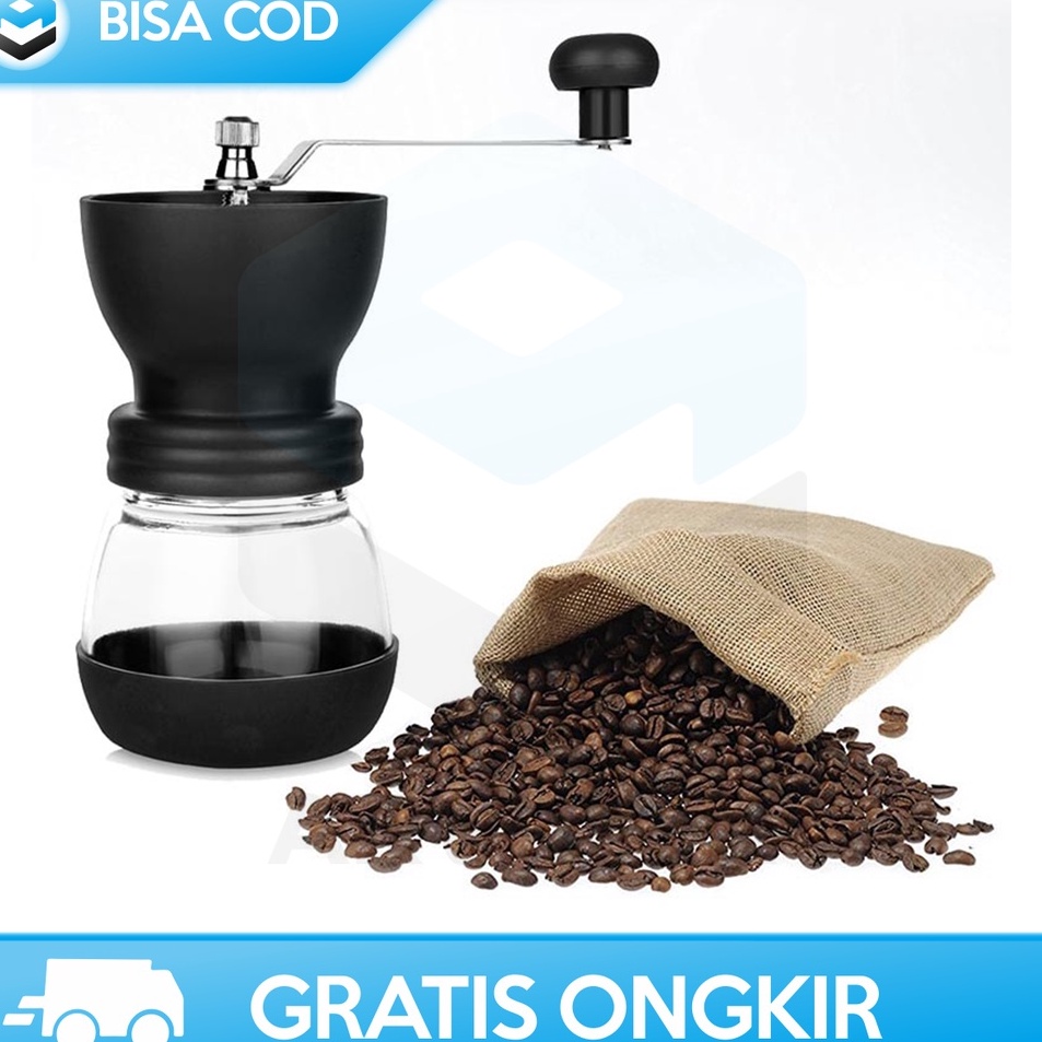 MESIN PENGGILING KOPI MANUAL ONETWOCUPS CF4146 ORIGINAL GILINGAN KOPI MANUAL PERALATAN KOPI MINI