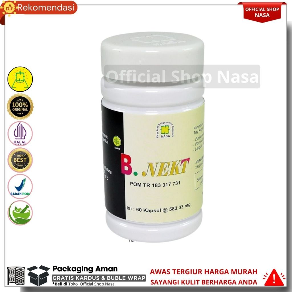 Bnekt Obat Radang Tenggorokan & Batuk Kronis