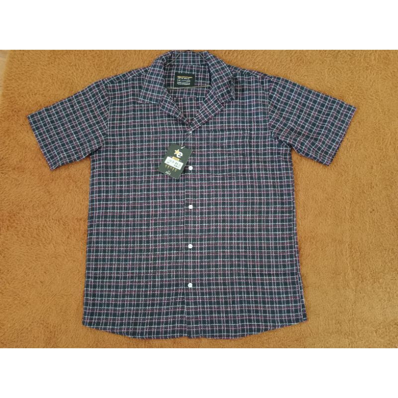 ERIGO kemeja flanel lengan pendek Ori | Ready stok ukuran L