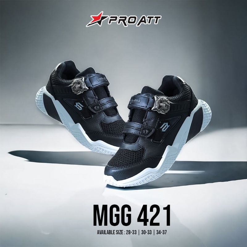 ORIGINAL Sepatu Pro ATT MGG 420 MAGNET MACAN / MGP / MGZ / GLT / Sepatu anak sekolah TK SD / Sepatu 