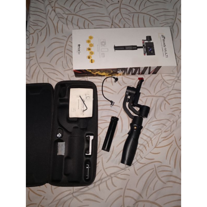 Gimbal Stabilizer Brica B Steady Multi bekas second untuk action cam smartphone mirrorless hp hape m