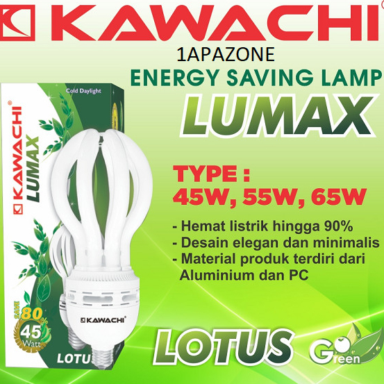 Plc Lumax Lotus 45WATT (Energy Saving Lamp) KAWACHI