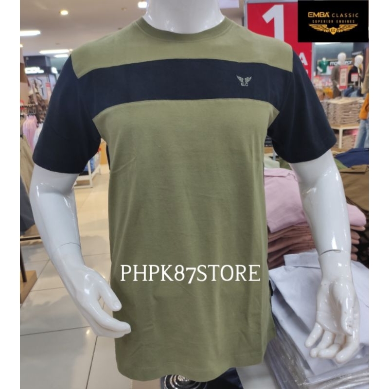EMBA CLASIC T-SHIRT PENDEK PRIA, KAOS PRIA PENDEK, KAOS PRIA ORIGINAL PREMIUM