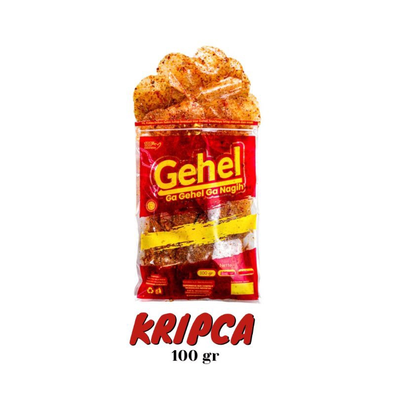 

Gehel Snack Kripca 66gr Cemilan Viral Kekinian