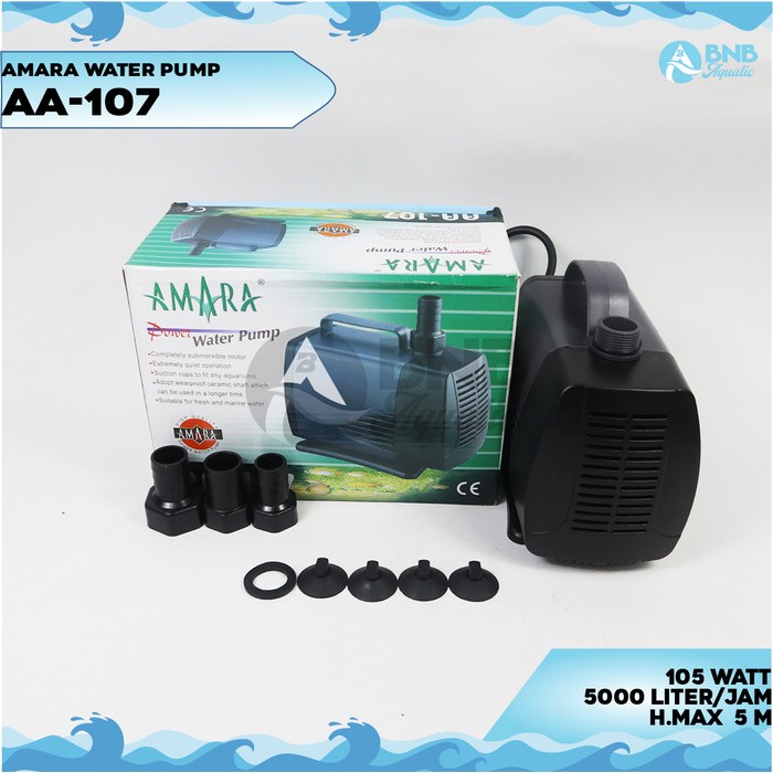 AMARA AA-107 AQUARIUM SUBMERSIBLE PUMP AA-107 AMARA AA-107