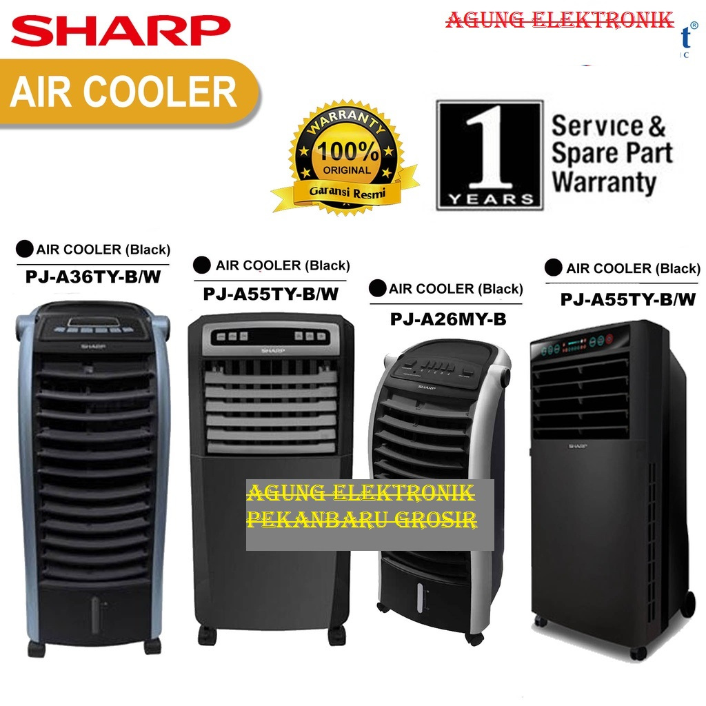 AIR COOLER SHARP PJ-A26MY / PJ-A36TY / PJ-A55TY / PJ-A77TY GARANSI RESMI