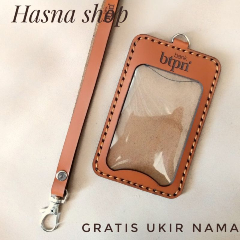 

⭐⭐⭐⭐⭐ ID CARD HOLDER KULIT NAME TAG KULIT CUSTOM NAMA LOGO