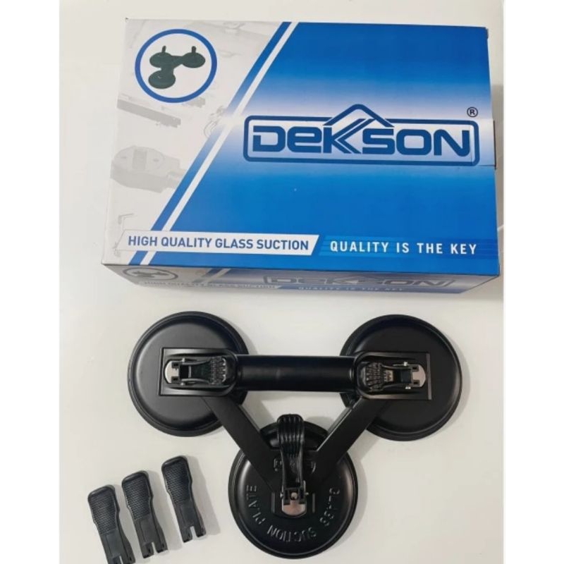 kop kaca dekson glass/penahan kaca kaki 3 dekson