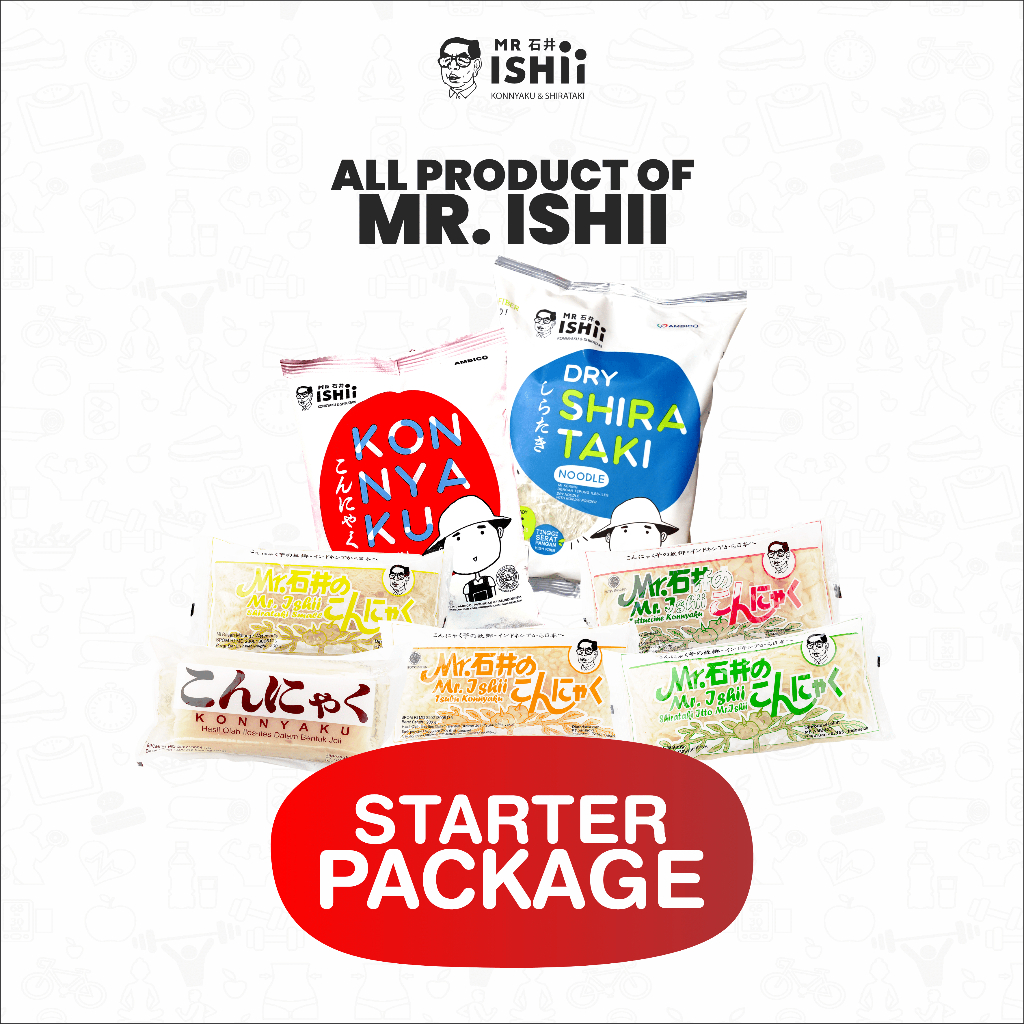 

MR.ISHII - Paket Bundling Mix - Starter Pack ( Isi 7 Produk )