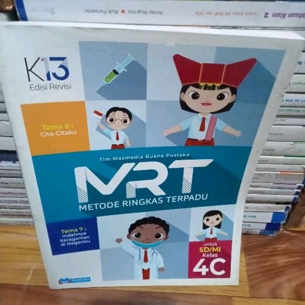 buku MRT metode ringkas terpadu 4c untuk SD kelas 4