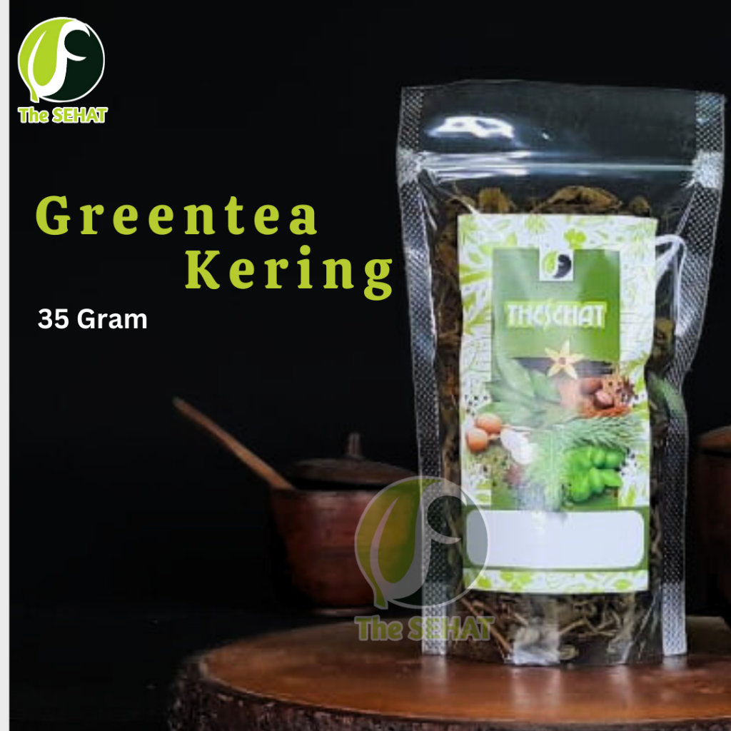 

TheSehat Greentea Kering Murni Rempah Herbal Teh Hijau Kering Minuman Rempah Teh Hijau 35gr