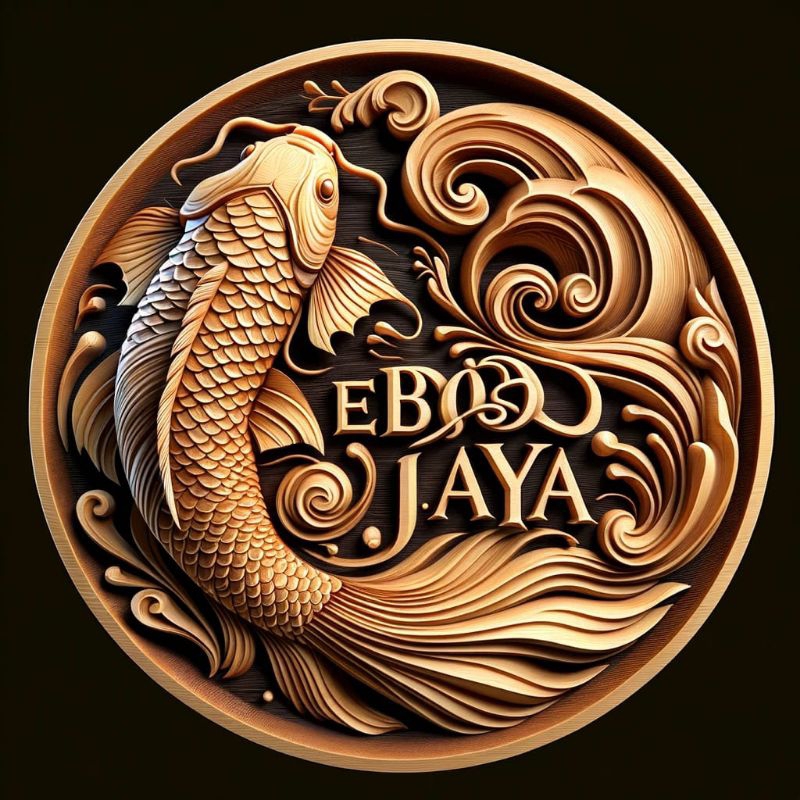 Stiker kurung murai 3D /sangkar murai