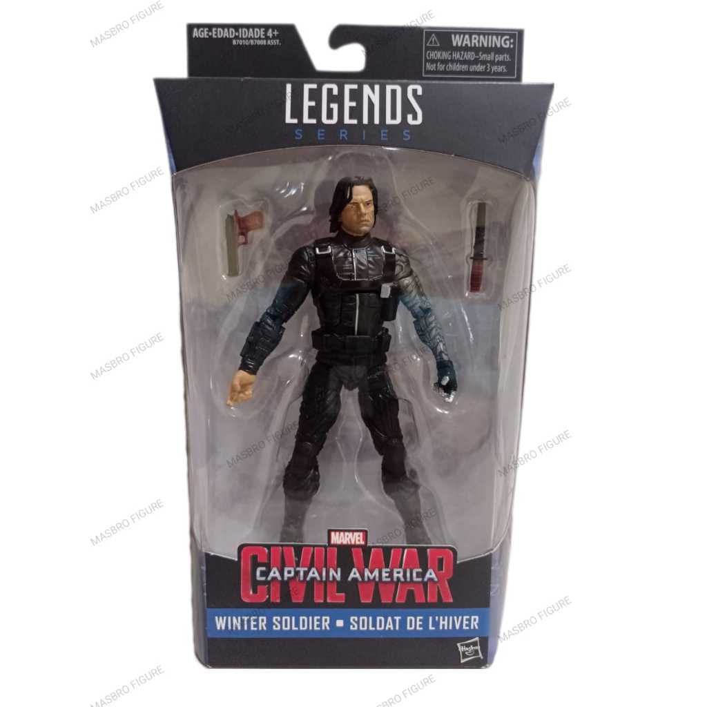 Hasbro Marvel Legends Winter Soldier Captain America Civil War