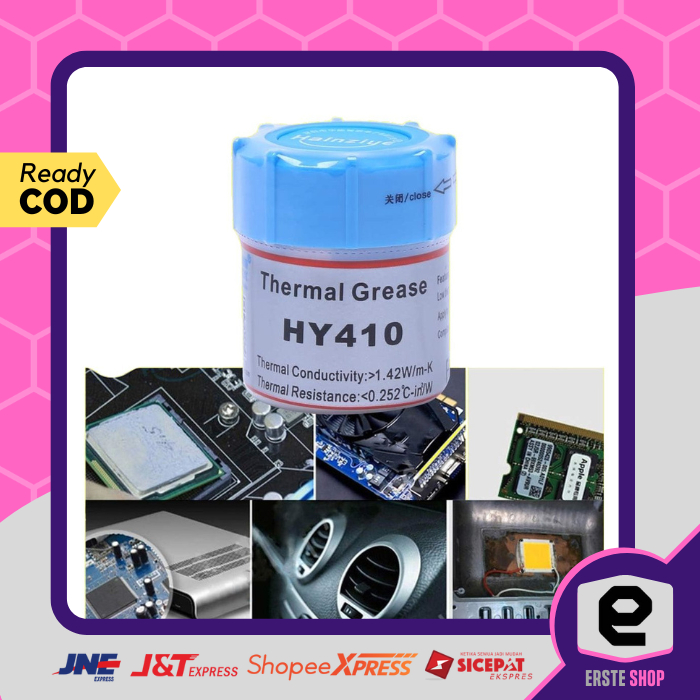 Pasta Termal Kompon Silikon Gel Thermal Paste Pendingin Prosesor PC CPU