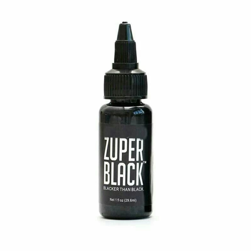 Tinta tattoo Intenze zuper black non original pigment tatto pigmen pewarna tato