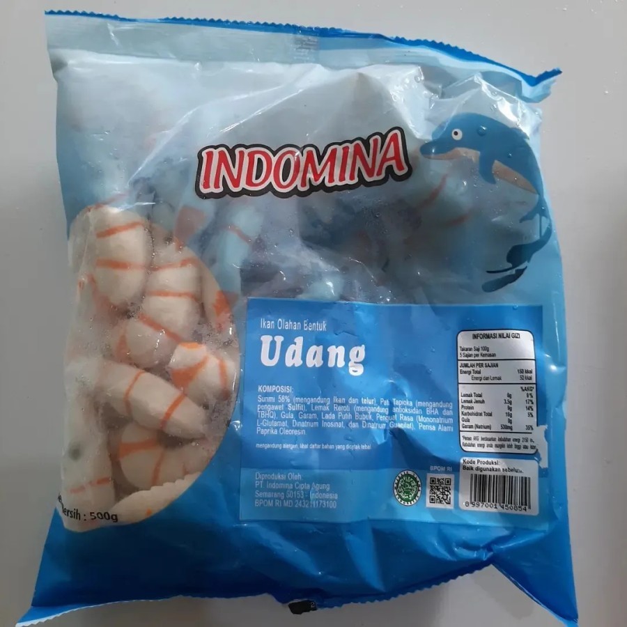 

Indomina - Ikan Olahan Bentuk Udang
