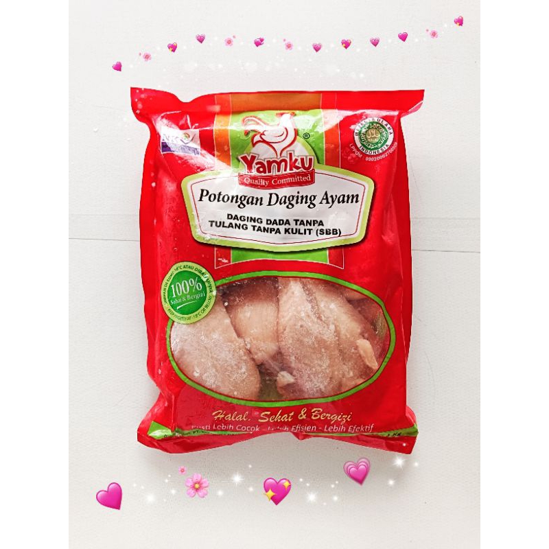 

YAMKU SBB DADA AYAM TANPA TULANG KULIT 1KG n 500gr