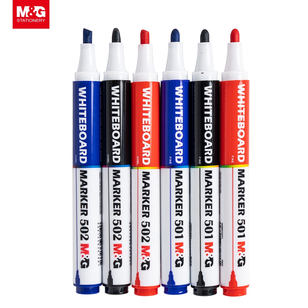 

Spidol Papan Tulis M&G Whiteboard Marker AWMY2271 Marker Fine Tip 501 (12pcs)