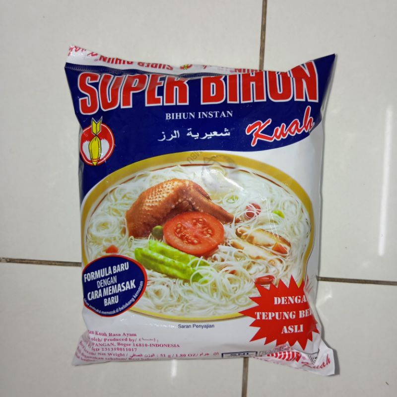 

Super Bihun Instant Kuah 51 Gram